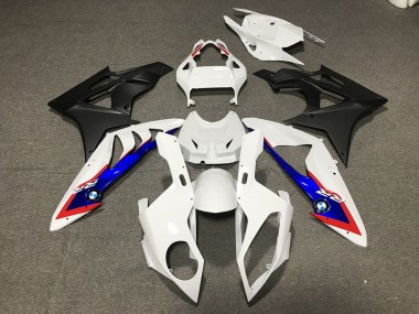 2009-2014 Alien Blau & Weiß BMW S1000RR Motorrad Verkleidungen