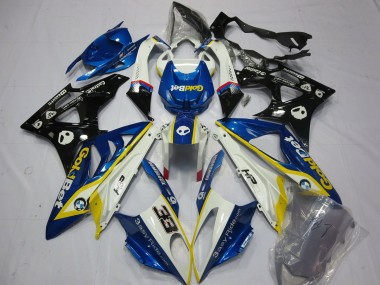 2009-2014 Alien Blau & Weiß BMW S1000RR Motorrad Verkleidungen