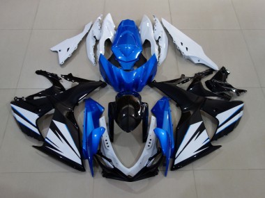 2009-2016 Glänzend Weiß & Schwarz Mit Rot Mattblau Suzuki GSXR 1000 Motorrad Verkleidungen