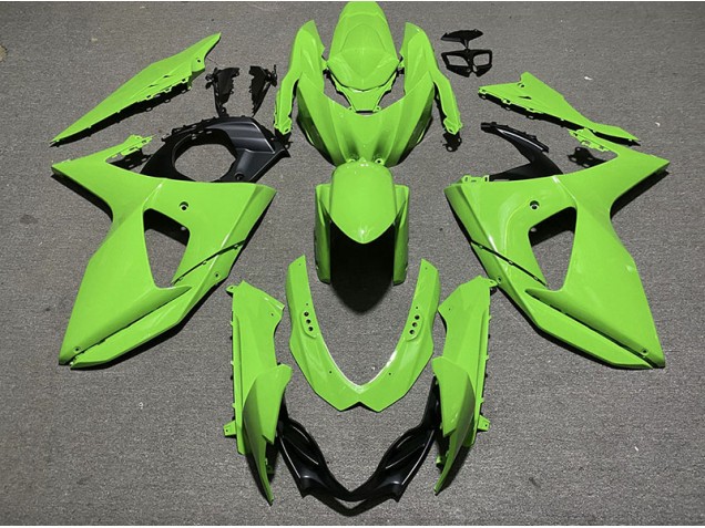 2009-2016 Glanzgrün Suzuki GSXR 1000 Motorrad Verkleidungen 2009-2016 Glanzgrün Suzuki GSXR 1000 Motorrad Verkleidungen