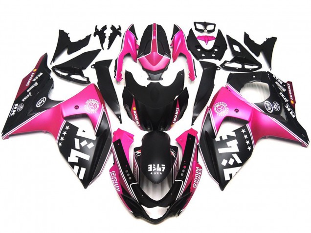 2009-2016 Matt Rosa Benutzerdefinierte Logos Suzuki GSXR 1000 Motorrad Verkleidungen