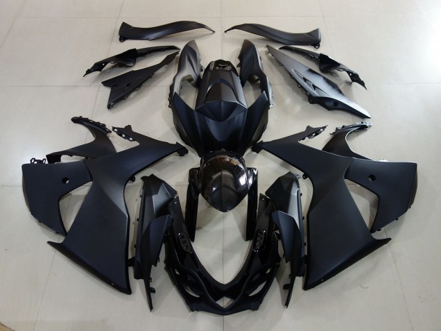 2009-2016 Matt Schwarz Suzuki GSXR 1000 Motorrad Verkleidungen