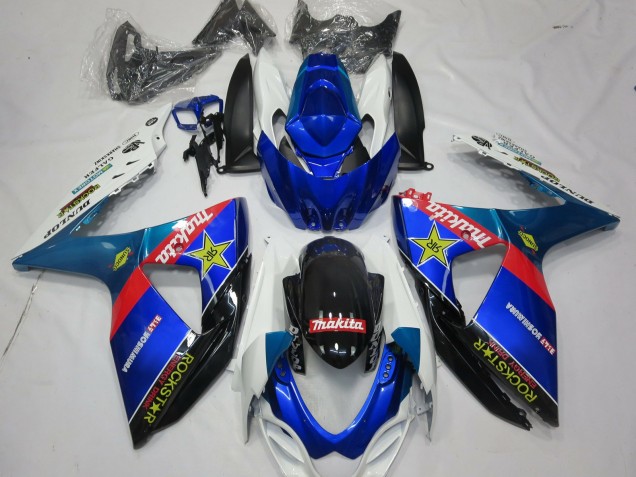 2009-2016 Rockstar Suzuki GSXR 1000 Motorrad Verkleidungen 2009-2016 Rockstar Suzuki GSXR 1000 Motorrad Verkleidungen