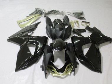 2009-2016 Schwarz-Matt Glänzend Silber Glänzend Suzuki GSXR 1000 Motorrad Verkleidungen