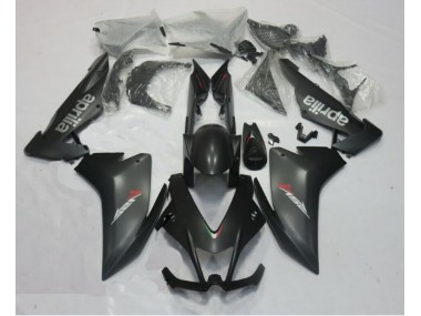 2010-2015 Vollmatt Schwarz Aprilia RSV4 1000 Motorrad Verkleidungen