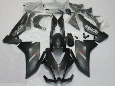 2010-2015 Vollmatt Schwarz Aprilia RSV4 1000 Motorrad Verkleidungen