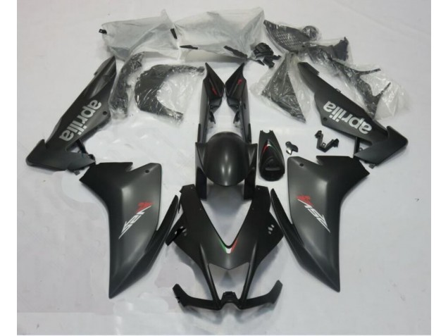 2010-2015 Vollmatt Schwarz Aprilia RSV4 1000 Motorrad Verkleidungen