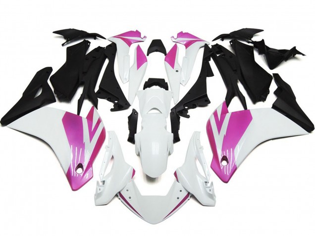 2011-2014 Rosa & Weißer Glanz Honda CBR250RR Motorrad Verkleidungen 2011-2014 Rosa & Weißer Glanz Honda CBR250RR Motorrad Verkleidungen