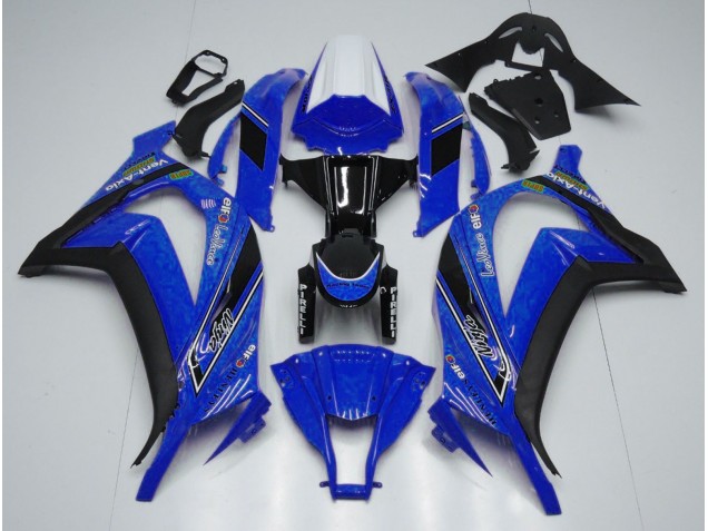 2011-2015 OEM Stil Blau Kawasaki ZX10R Motorrad Verkleidungen 2011-2015 OEM Stil Blau Kawasaki ZX10R Motorrad Verkleidungen