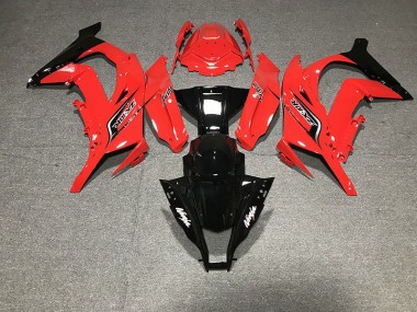 2011-2015 Rot & Schwarz Kawasaki ZX10R Motorrad Verkleidungen