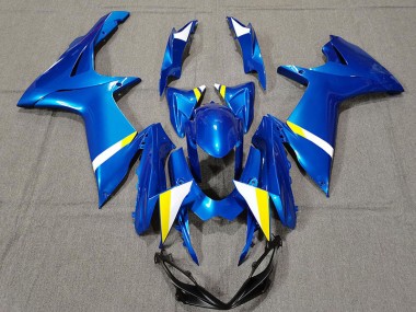 2011-2024 Custom Blau Suzuki GSXR 600-750 Motorrad Verkleidungen