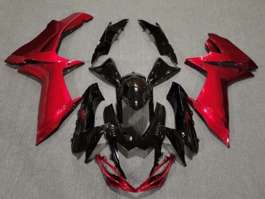 2011-2024 Schwarz Glänzend & Lavarot Suzuki GSXR 600-750 Motorrad Verkleidungen