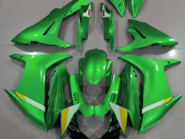 2011-2024 Vollglanz Hellgrün Suzuki GSXR 600-750 Motorrad Verkleidungen