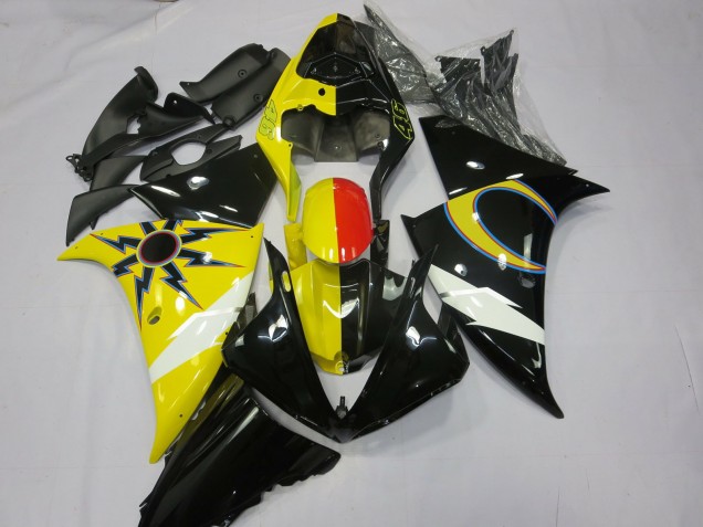 2012-2014 Gelb 46 Yamaha R1 Motorrad Verkleidungen