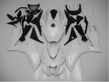 2012-2015 Glänzend Weiß Aprilia RS4 50 Motorrad Verkleidungen