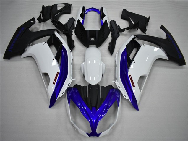 2012-2016 Blau & Weiß Kawasaki Ninja 650R Motorrad Verkleidungen 2012-2016 Blau & Weiß Kawasaki Ninja 650R Motorrad Verkleidungen