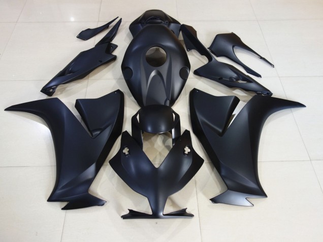 2012-2016 Matt Schwarz Honda CBR1000RR Motorrad Verkleidungen