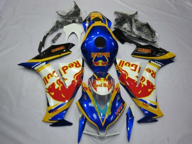 2012-2016 Rot Bull Gelb Honda CBR1000RR Motorrad Verkleidungen
