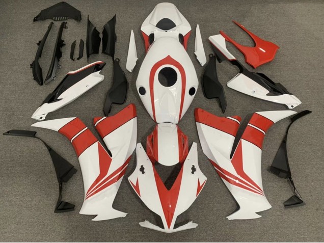2012-2016 Rot Glänzend & Weiß Honda CBR1000RR Motorrad Verkleidungen