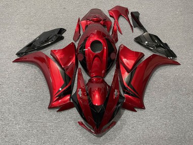 2012-2016 Rot & Schwarz Stil Honda CBR1000RR Motorrad Verkleidungen