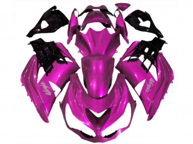 2012-2021 Pink Kawasaki ZX14R Motorrad Verkleidungen