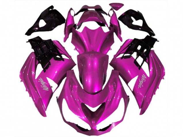 2012-2021 Pink Kawasaki ZX14R Motorrad Verkleidungen