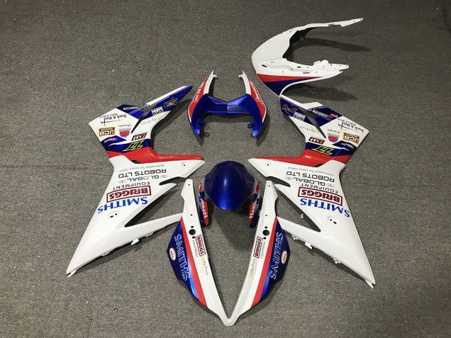 2013-2016 Glänzend Weiß Triumph Daytona 675 Motorrad Verkleidungen 2013-2016 Glänzend Weiß Triumph Daytona 675 Motorrad Verkleidungen