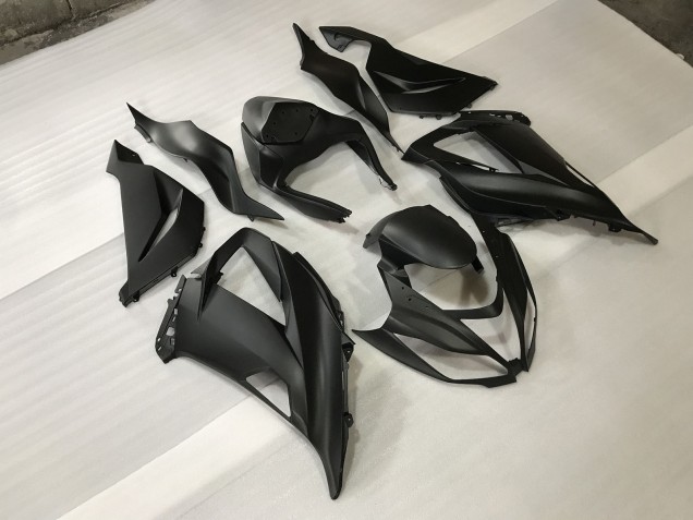 2013-2018 Matt Schwarz Kawasaki ZX6R Motorrad Verkleidungen 2013-2018 Matt Schwarz Kawasaki ZX6R Motorrad Verkleidungen