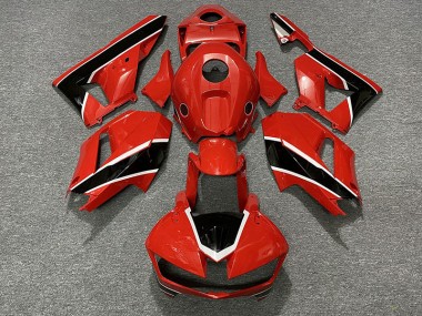 2013-2023 Aufkleber In Glänzendem Rot Schwarz & Weiß Honda CBR600RR Motorrad Verkleidungen