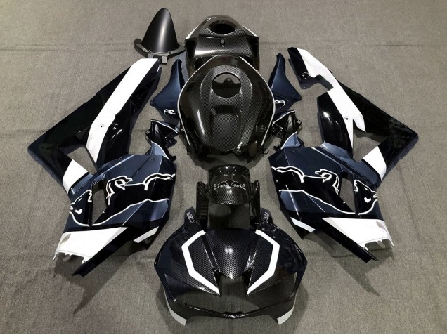 2013-2023 Custom Blau Carbonfaser Bull Honda CBR600RR Motorrad Verkleidungen