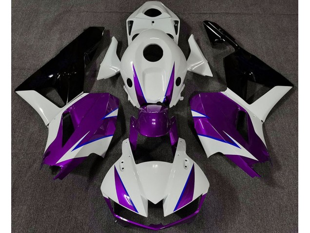 2013-2023 Glanz Lila Weiß & Blau Honda CBR600RR Motorrad Verkleidungen