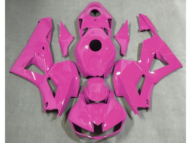 2013-2023 Glanzrosa Schlicht Honda CBR600RR Motorrad Verkleidungen