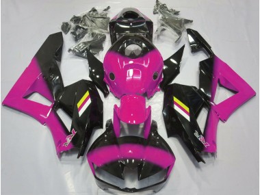 2013-2023 Glanzrosa & Schwarz Verblassend Honda CBR600RR Motorrad Verkleidungen