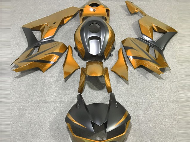 2013-2023 Gold & Matt Schwarz Honda CBR600RR Motorrad Verkleidungen