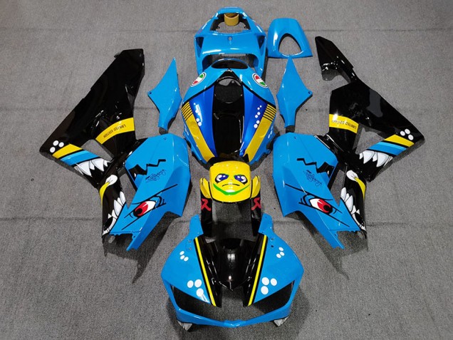 2013-2023 Himmelblau Custom Honda CBR600RR Motorrad Verkleidungen
