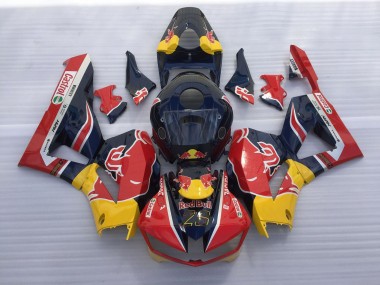 2013-2023 Rot & Blau Bull Honda CBR600RR Motorrad Verkleidungen