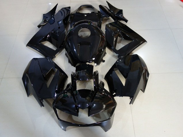 2013-2023 Schwarz Glänzend Honda CBR600RR Motorrad Verkleidungen 2013-2023 Schwarz Glänzend Honda CBR600RR Motorrad Verkleidungen