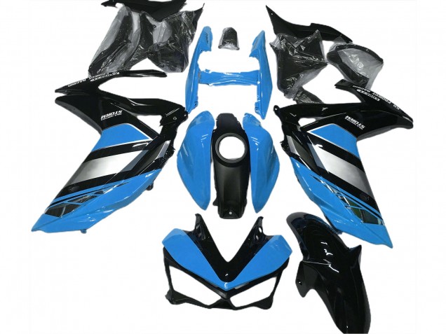 2015-2018 Hellblau Yamalube Yamaha R3 Motorrad Verkleidungen