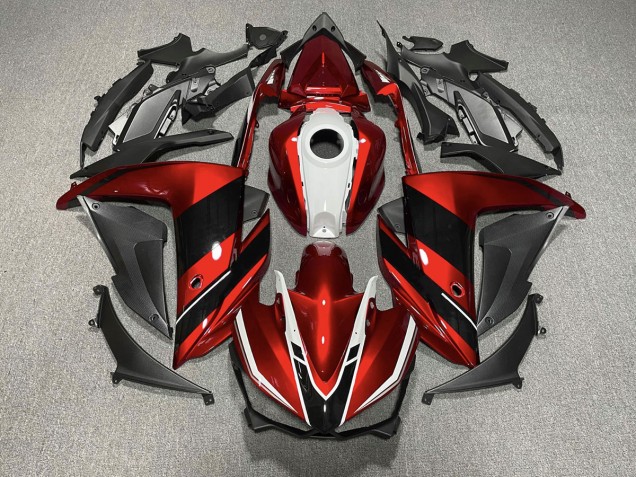 2015-2018 Rot Schwarz & Weiß Yamaha R3 Motorrad Verkleidungen 2015-2018 Rot Schwarz & Weiß Yamaha R3 Motorrad Verkleidungen