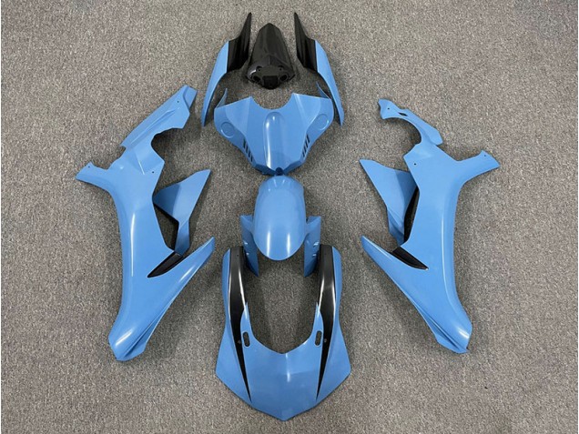 2015-2019 Glänzend Hellblau Yamaha R1 Motorrad Verkleidungen