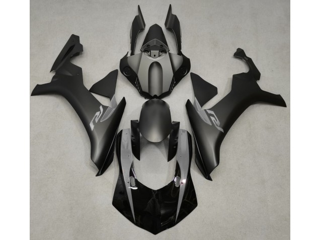 2015-2019 Matt Schwarz & Grau Yamaha R1 Motorrad Verkleidungen