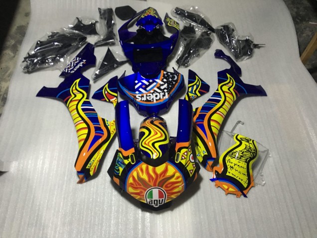 2015-2019 Tribal Design Yamaha R1 Motorrad Verkleidungen 2015-2019 Tribal Design Yamaha R1 Motorrad Verkleidungen