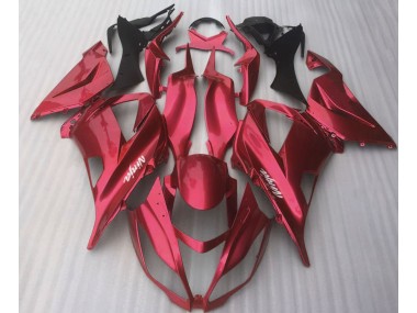 2016-2019 Candy Red Gloss Kawasaki ZX10R Motorrad Verkleidungen