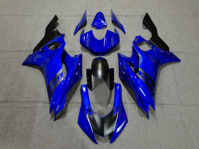 2017-2021 Blau & Schwarz Yamaha R6 Motorrad Verkleidungen