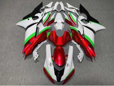 2017-2021 Rot & Grün Glänzend Yamaha R6 Motorrad Verkleidungen