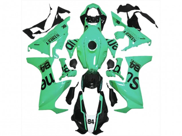 2017-2023 Besonders Grüne Street Flava Honda CBR1000RR Motorrad Verkleidungen