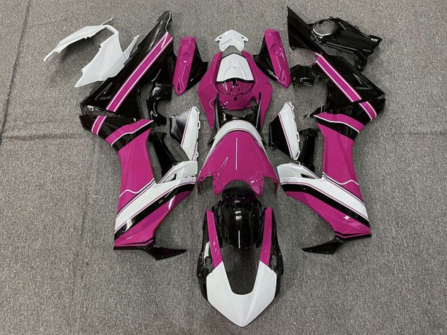 2017-2023 Glanzrosa Weiß & Schwarz Honda CBR1000RR Motorrad Verkleidungen