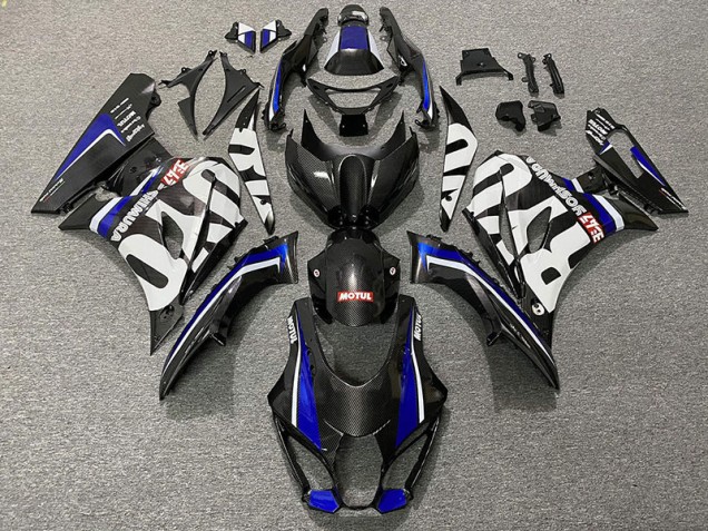 2017-2023 Kohlefaser Stil & Blau Suzuki GSXR 1000 Motorrad Verkleidungen 2017-2023 Kohlefaser Stil & Blau Suzuki GSXR 1000 Motorrad Verkleidungen