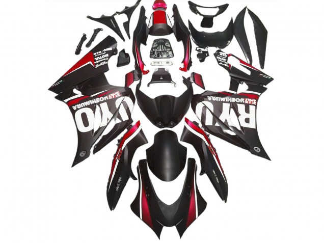 2017-2023 Matt Schwarz & Rot Suzuki GSXR 1000 Motorrad Verkleidungen 2017-2023 Matt Schwarz & Rot Suzuki GSXR 1000 Motorrad Verkleidungen