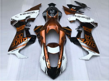 2017-2023 Orange & Weiß Benutzerdefiniert Honda CBR1000RR Motorrad Verkleidungen